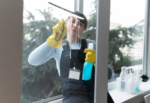 Nettoyage de vitres intérieures et extérieures à Varrains